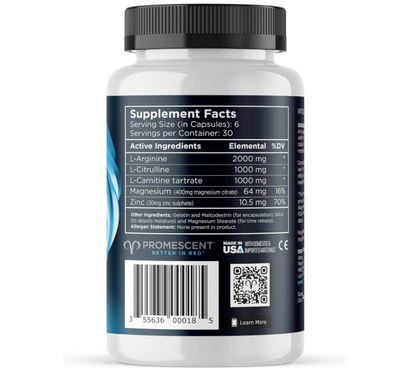 [Limited Pre-Order Sale] VitaFLUX | For Men - Triple Power Nitric Oxide Supplement