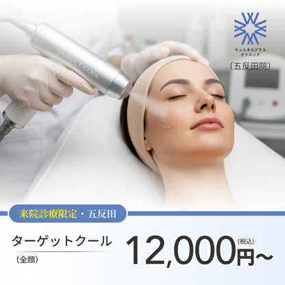【Wellness Plus Clinic】来院診療｜ターゲットクール（全顔）