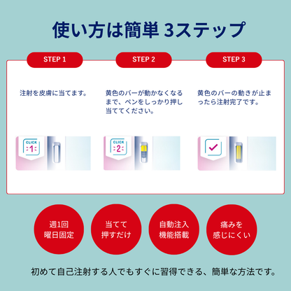 ウゴービ1.0mg 1ヶ月分（1本）GLP-1メディカルダイエット【限定eクーポン｜最大10,000円OFF】