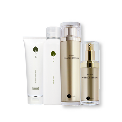 Buy Now, Pay Later with Paidy｜No Subscription Commitment
| M-Dear Cellage Stem Cell Full Skincare Set (4-Piece Set) + Monthly Mounjaro 2.5mg Support