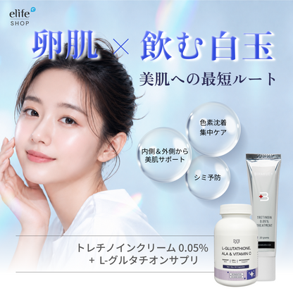 【小じわへの効果が認められた成分】ハリ・透明感を目指すプレミアム美肌セット