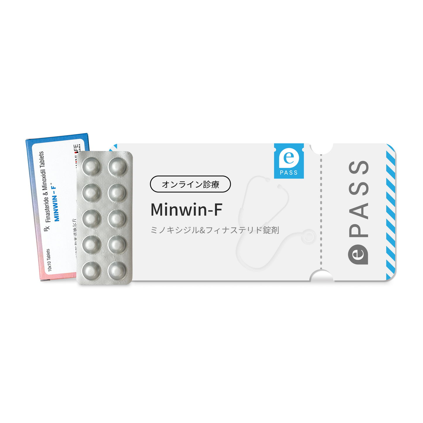 Minoxidil & Finasteride Tablets | MINWIN-F