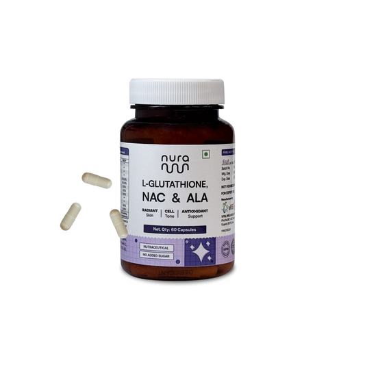 L-グルタチオン & NAC (N-アセチルシステイン) & α-リポ酸 サプリ