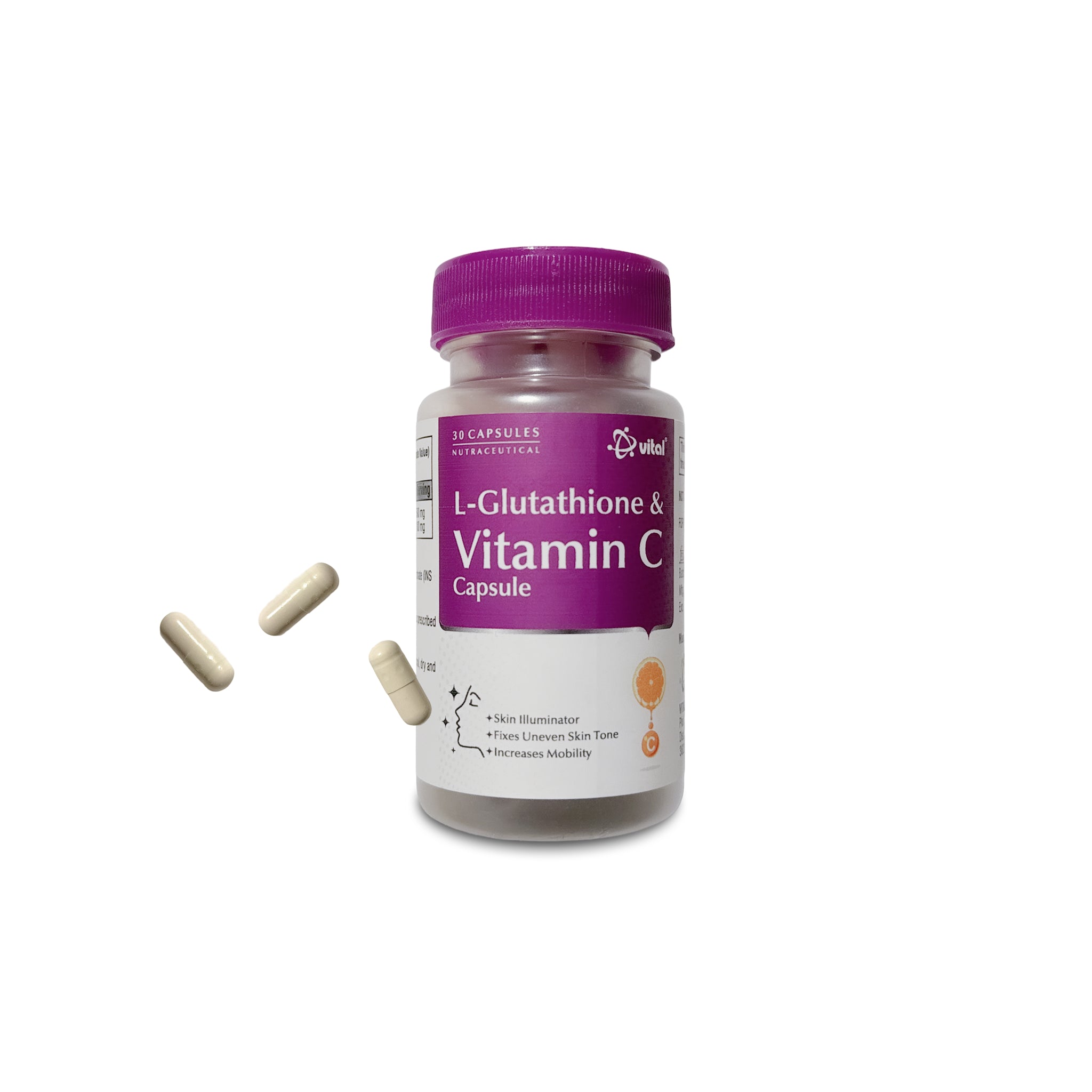 L-Glutathione + Vitamin C Capsule