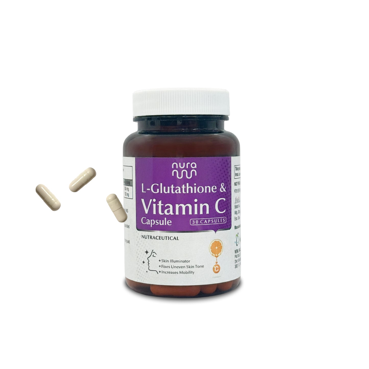 L-Glutathione + Vitamin C Capsule elife L-Glutathione + Vitamin C Capsule elife
