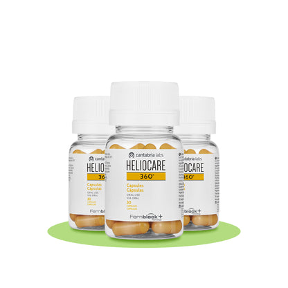 Buy Now, Pay Later with Paidy｜No Subscription Commitment
| HELIOCARE 360° ORAL (Drinkable Sunscreen) 3-Bottle Set + Monthly Mounjaro 2.5mg Support