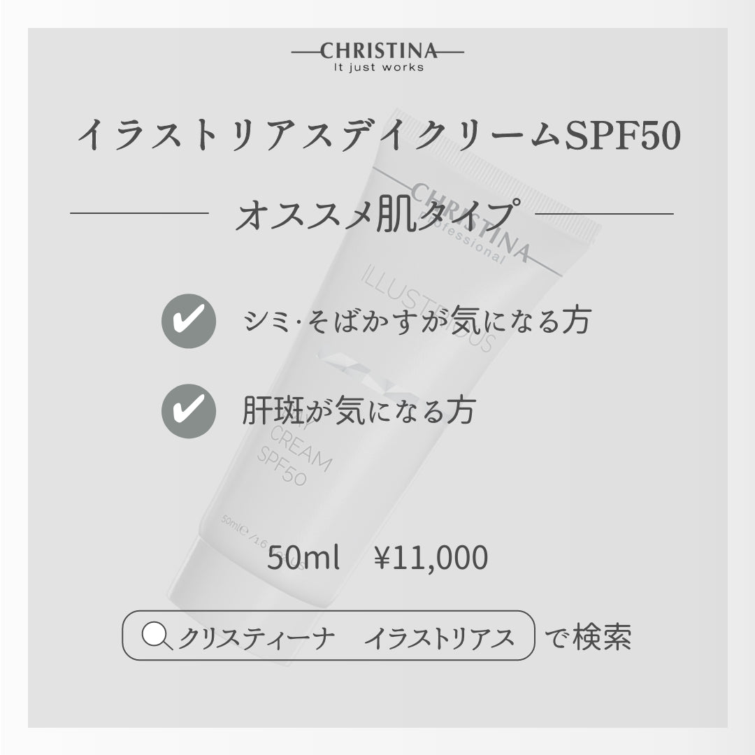 イラストリアスデイクリームSPF50