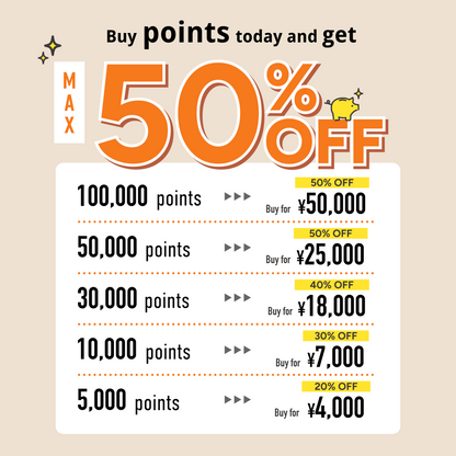 elife Points (50% OFF Sale)